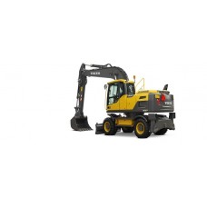 بیل چرخ لاستیکی ولوو مدل EW210D